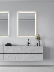 Back-lit Vanity Mirror - Square